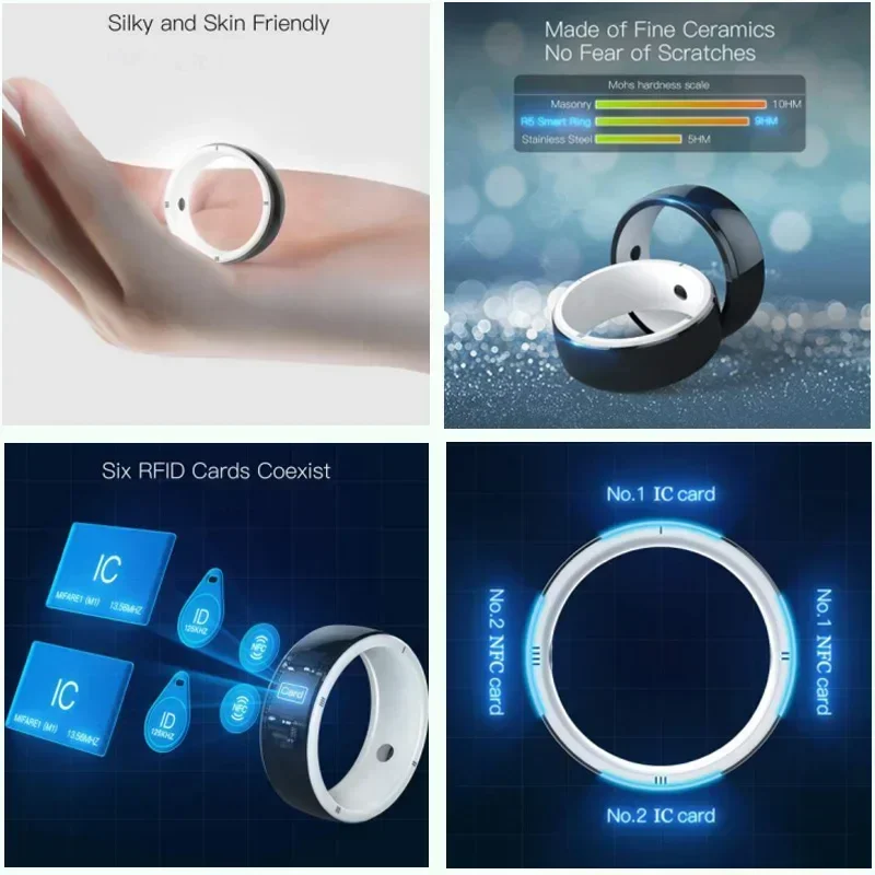 Smart Ring Nfc Pay - Akıllı Yüzük Akıllı Giyilebilir Cihaz, 125KHZ