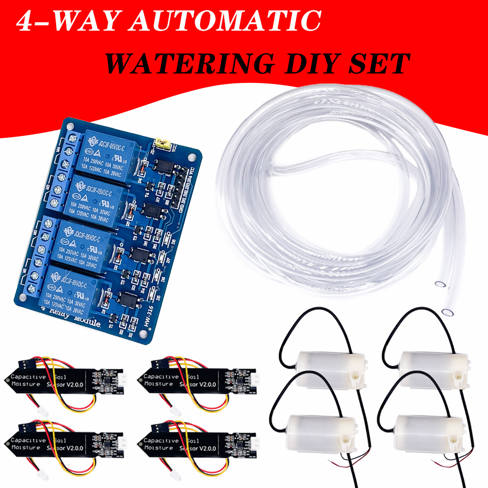 Hydration Sensor Skin - 4 Yönlü Otomatik Sulama Sistemi DIY