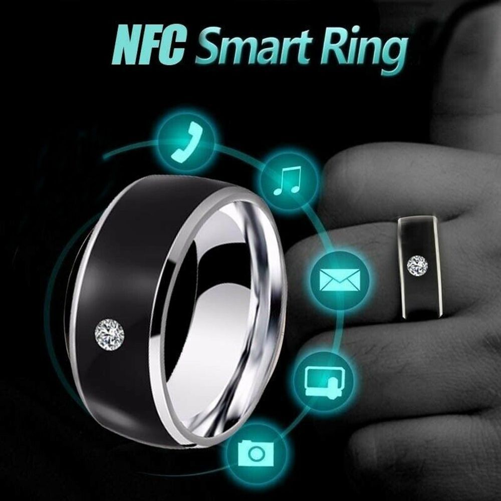 Smart Ring Nfc Pay - Moda Teknolojisi Android Telefon Ekipmanları Akıllı