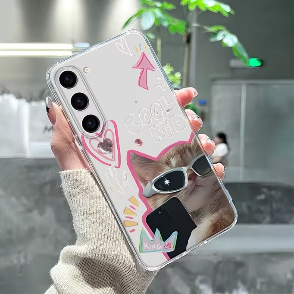 Yavru Köpek Desenli Şeffaf TPU - Samsung Galaxy A55 incelemesi ve fiyatı