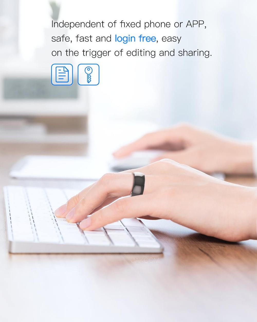 Yeni Akıllı Yüzük NFC Aşınma J - Smart Ring Nfc Pay incelemesi ve fiyatı